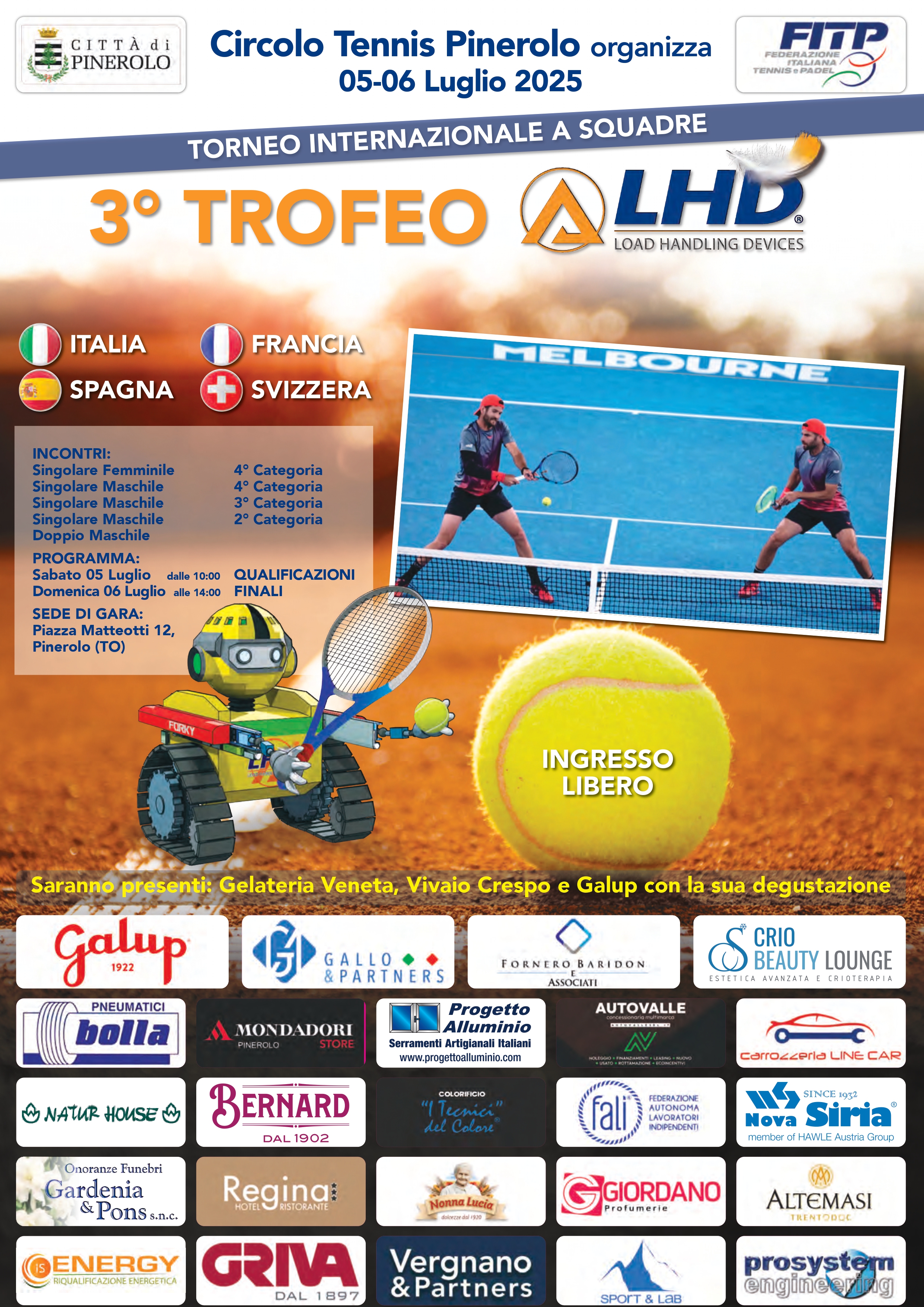 3° TROFEO LHD - TORNEO INTERNAZIONALE A SQUADRE - 05-06 Luglio 2025